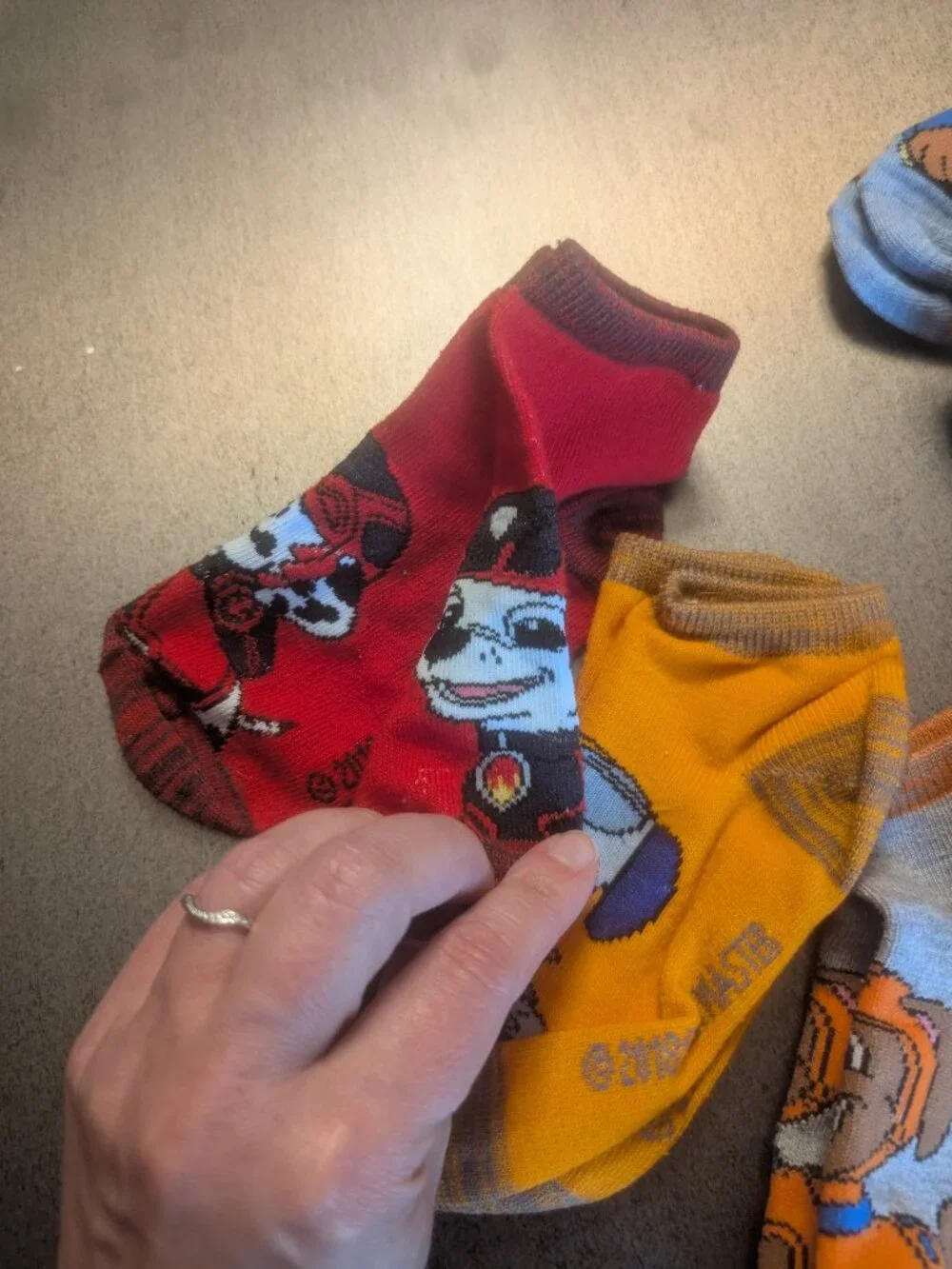 3/$10 - Bundle of 8 Paw Patrol + Toy Story Ankle Socks - M